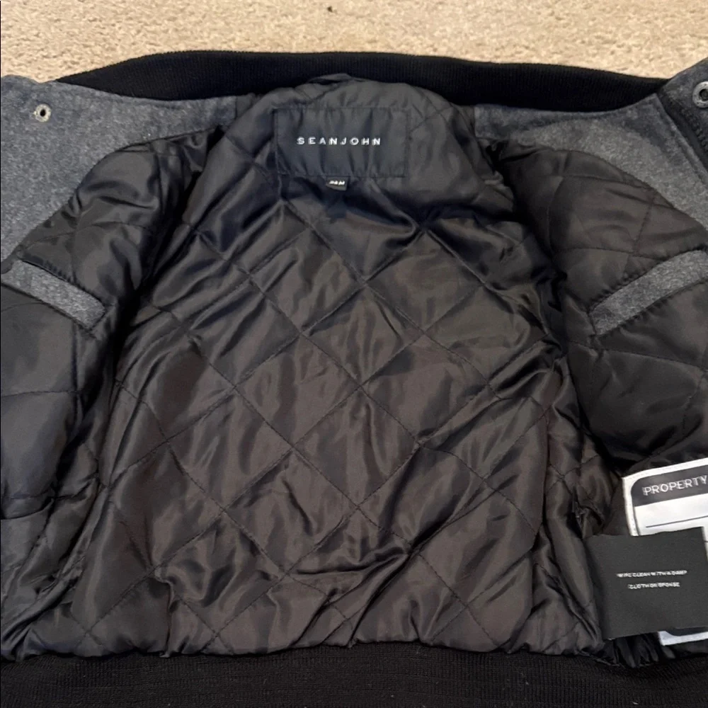 Sean John Charcoal and Black Kids Jacket